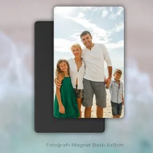 10 Adet, 6x9 cm Fotoğraflı Magnet